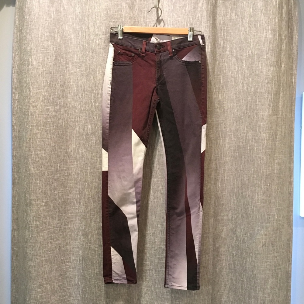 rag & bone for Intermix geo-patterned jeans | S27